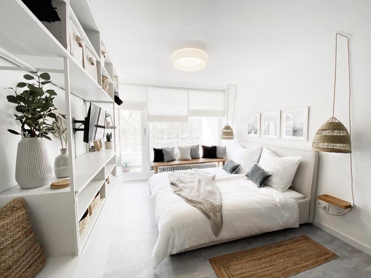 Seaside Rooms - Zentrales Design-Apartment Mit Balkon & Parkplatz - 2 Minuten Zum Strand 티멘도르프스트랜드 외부 사진